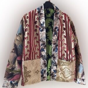 Women's Boho Patchwork Handmade Jacket